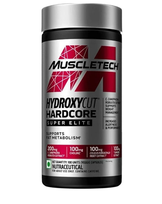 HYDROXYCUT HARDCORE SUPER ELITE 100 cápsulas