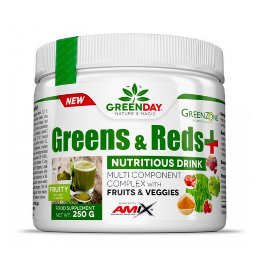 Greens & Reds + 250 gr Amix GreenDay